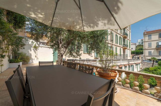 Location appartement Festival Cannes 2024 J -13 - Terrace - Valley